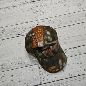 DTR Hat Cap Snap Back Camo Brown Trucker Mesh Embroidered Mens Next Camo Hunting